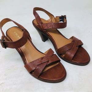 Trask Leather Sandal heels Mexico